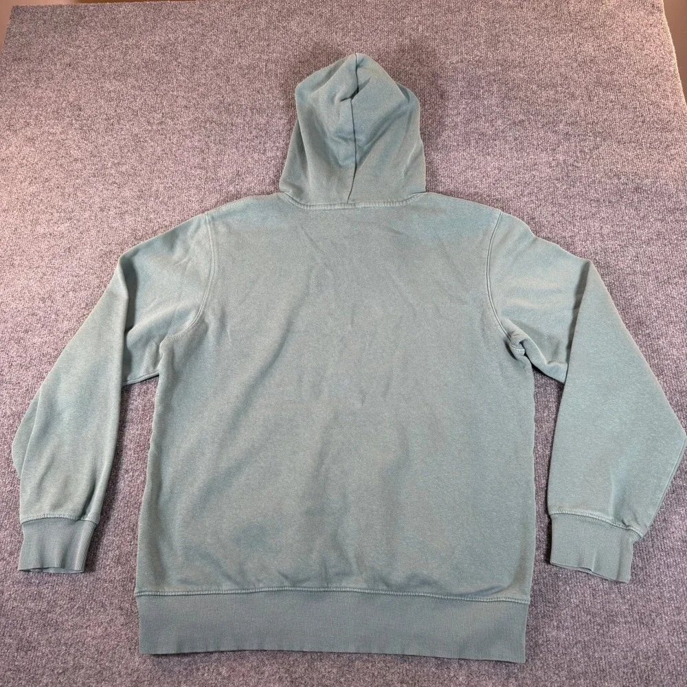 The North Face Mens Half Dome Logo Hoodie Sage Green Pullover A811M Medium #3645